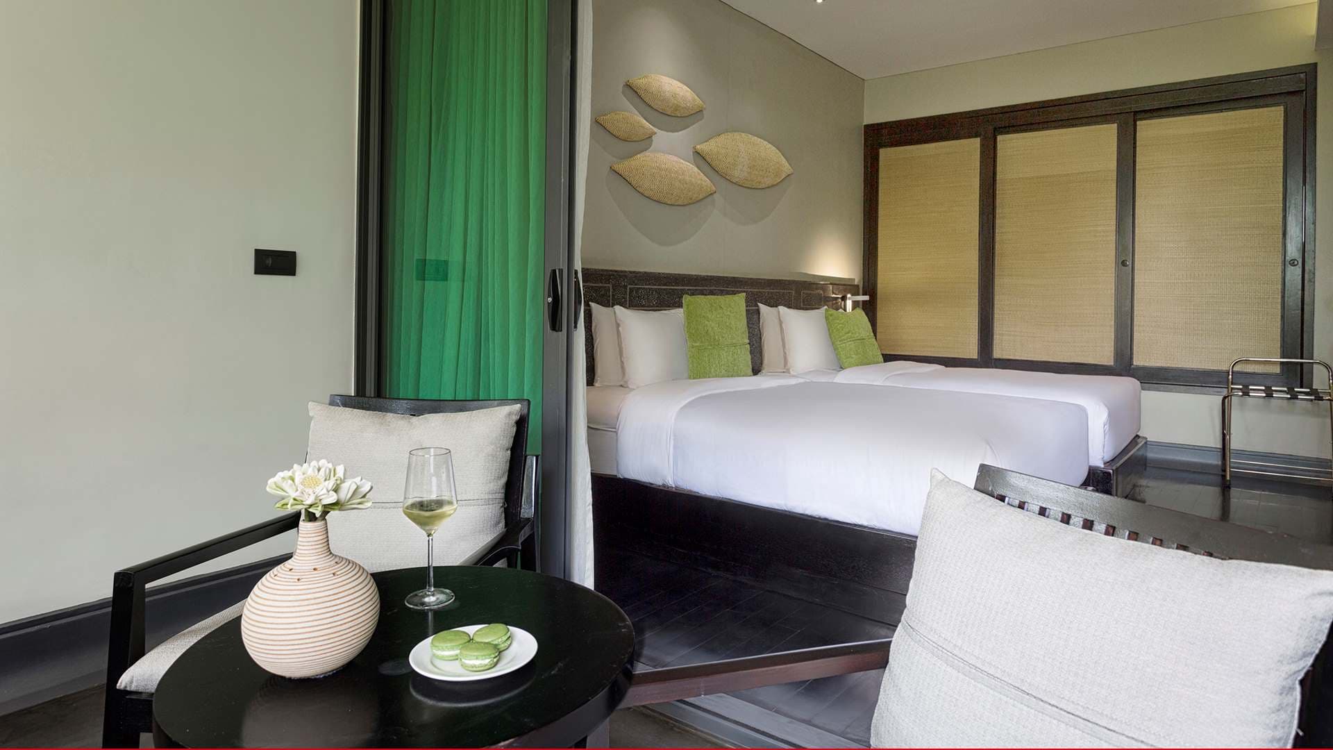 Anjali by Syphon deluxe room view from the terrace